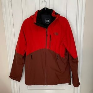 Men’s The North Face winter coat red maroon